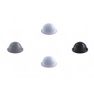 Black Self Adhesive Polyurethane Bumper Feet Stops Bumpons 16mm x 7.9mm High Domed (Pack of 128)